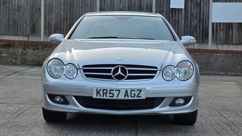 Used Mercedes CLK220 Avantgarde 2007 Silver Coupe