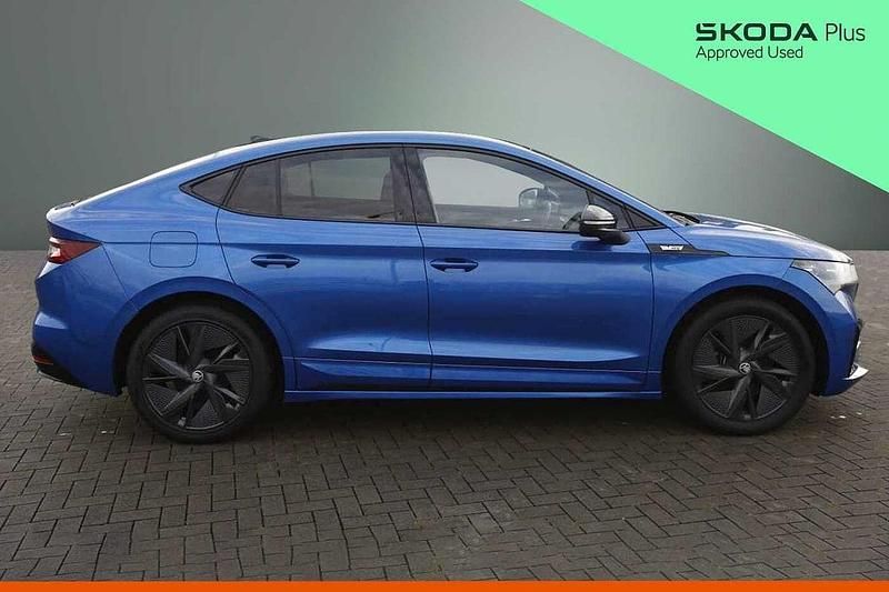 Used Skoda Enyaq iV vRS 219 kW (299 HP) 2023 Blue SUV