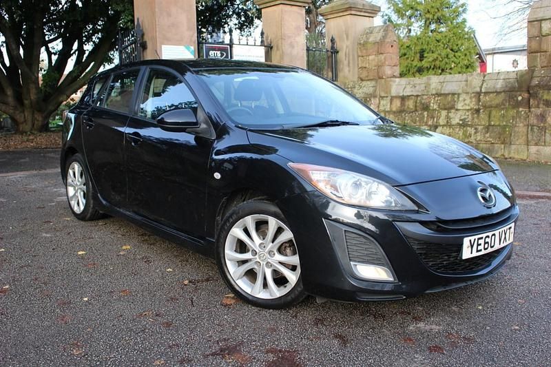 Black Used 2010 Mazda 3 Hatchback | £2,895 (Fair price) - Image 1/4