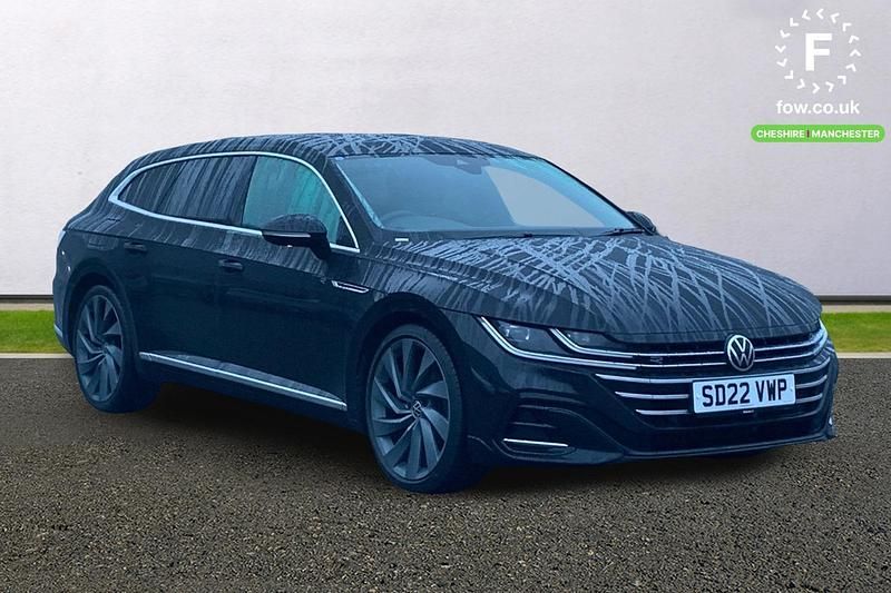 Black Used 2022 VW Arteon R-line Estate | £22,899 (A bit pricey) - Image 1/3