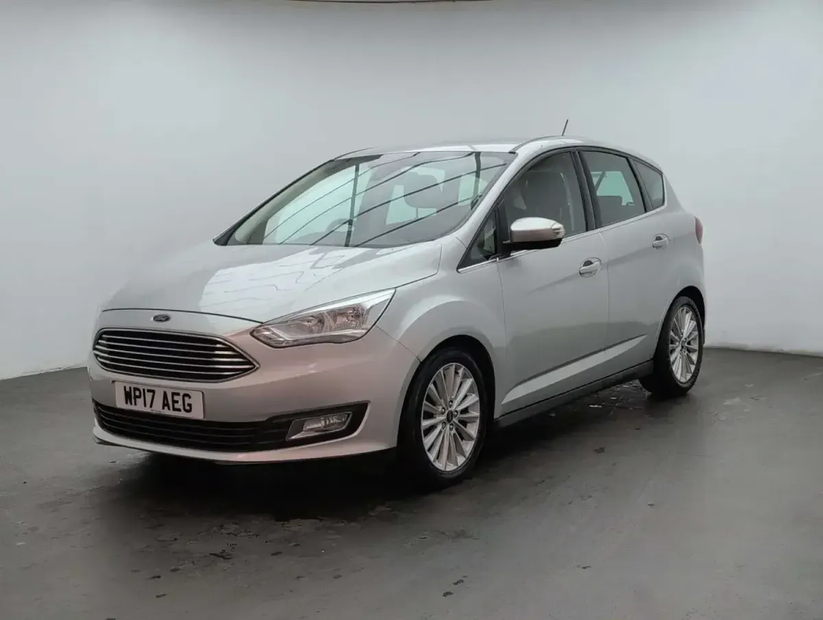 Begagnad Ford C-MAX Titanium 120 HK (88 kW) 2017 Silver Minibuss