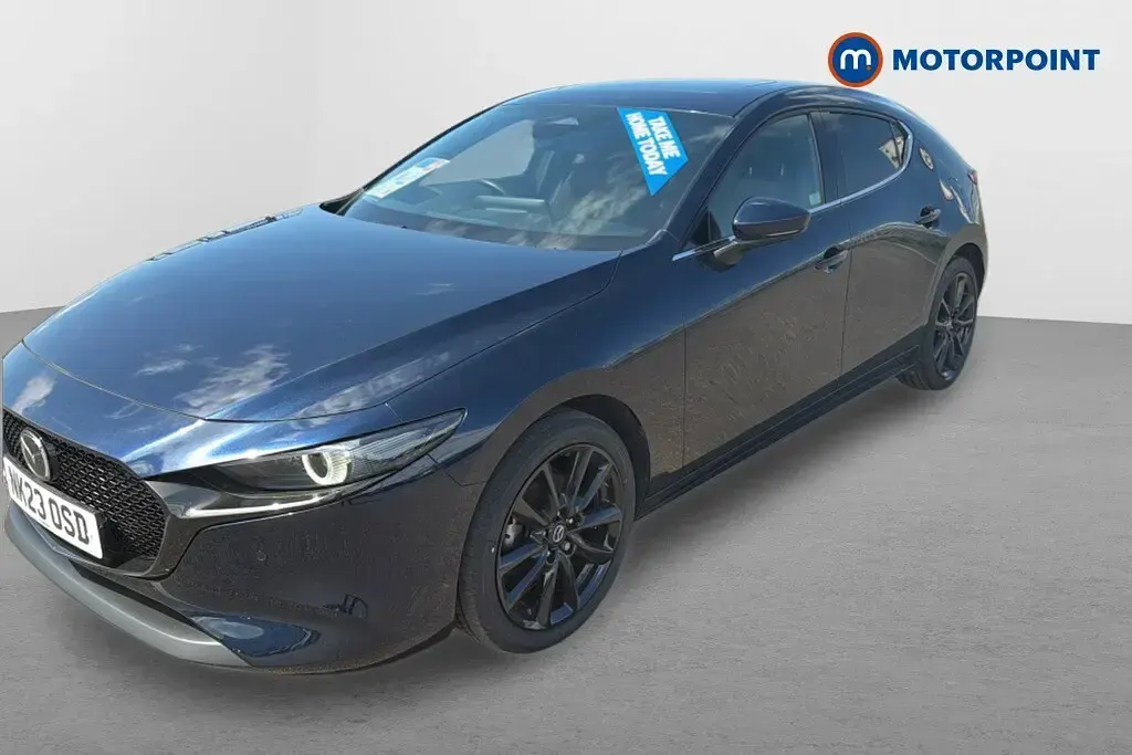 Used Mazda 3 Exclusive-Line 2023 Blue Hatchback