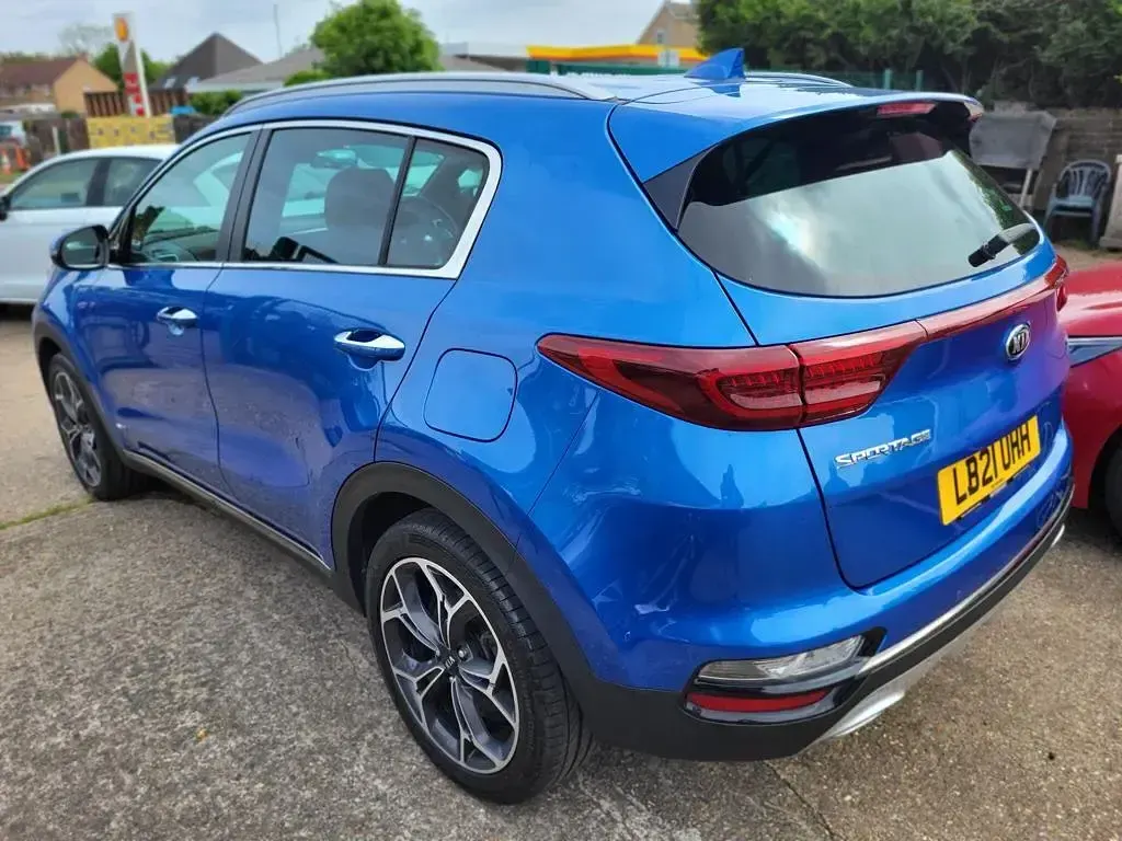 Used Kia Sportage GT-Line 2021 Blue SUV