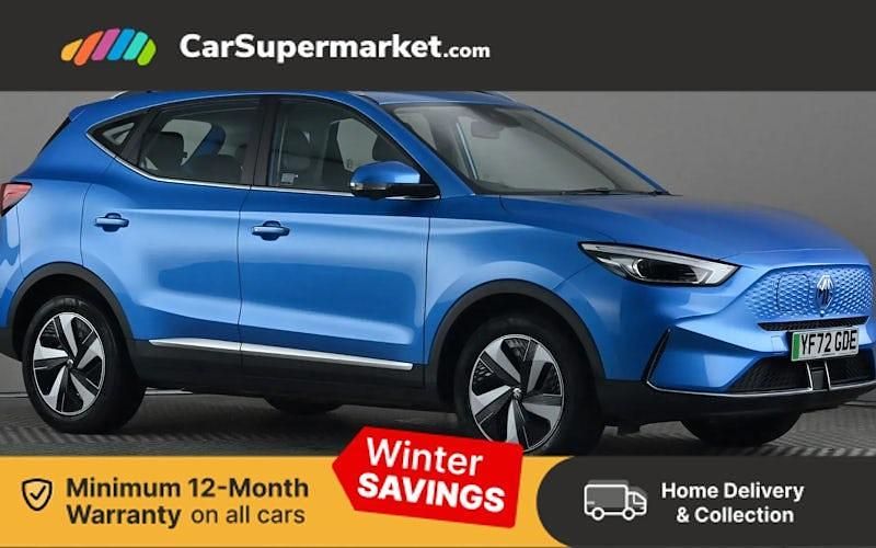 Blue Used 2022 MG ZS Trophy Hatchback | £14,497 (Fair price) - Image 1/4