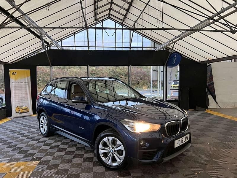 Blue Used 2016 BMW X1 Performance SUV | £12,695 (Good price) - Image 1/3