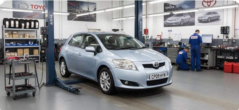 Usado Toyota Auris 101 HP (74 kW) 2009 Azul Citadino