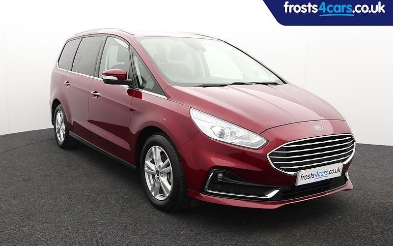 Used Ford Galaxy Titanium 150 HP (110 kW) 2020 Red MPV