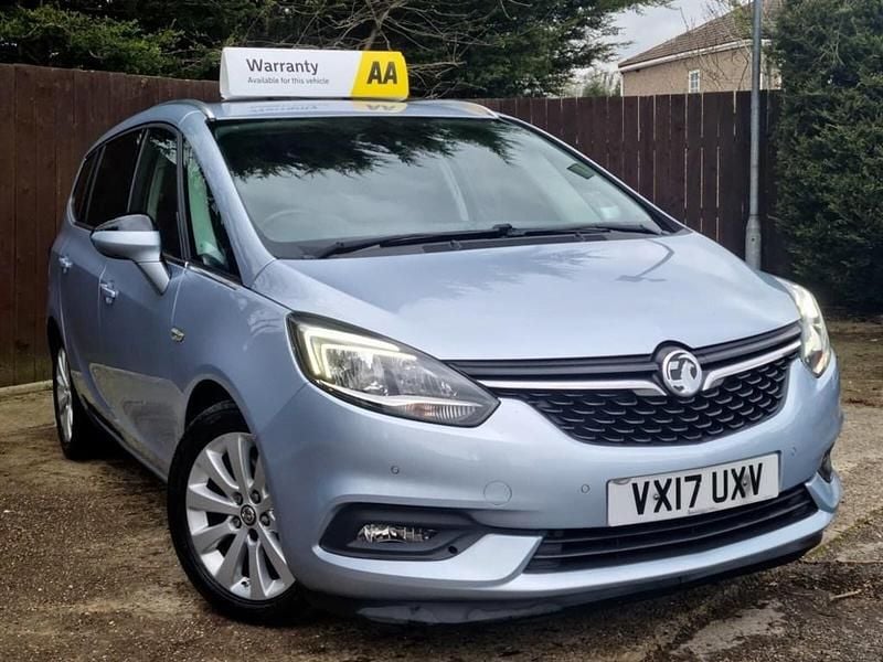 Used Vauxhall Zafira Tourer S 170 HP (125 kW) 2017 Silver MPV