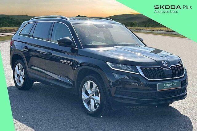 Black magic pearlescent Used 2019 Skoda Kodiaq SUV | £22,795 - Image 1/4