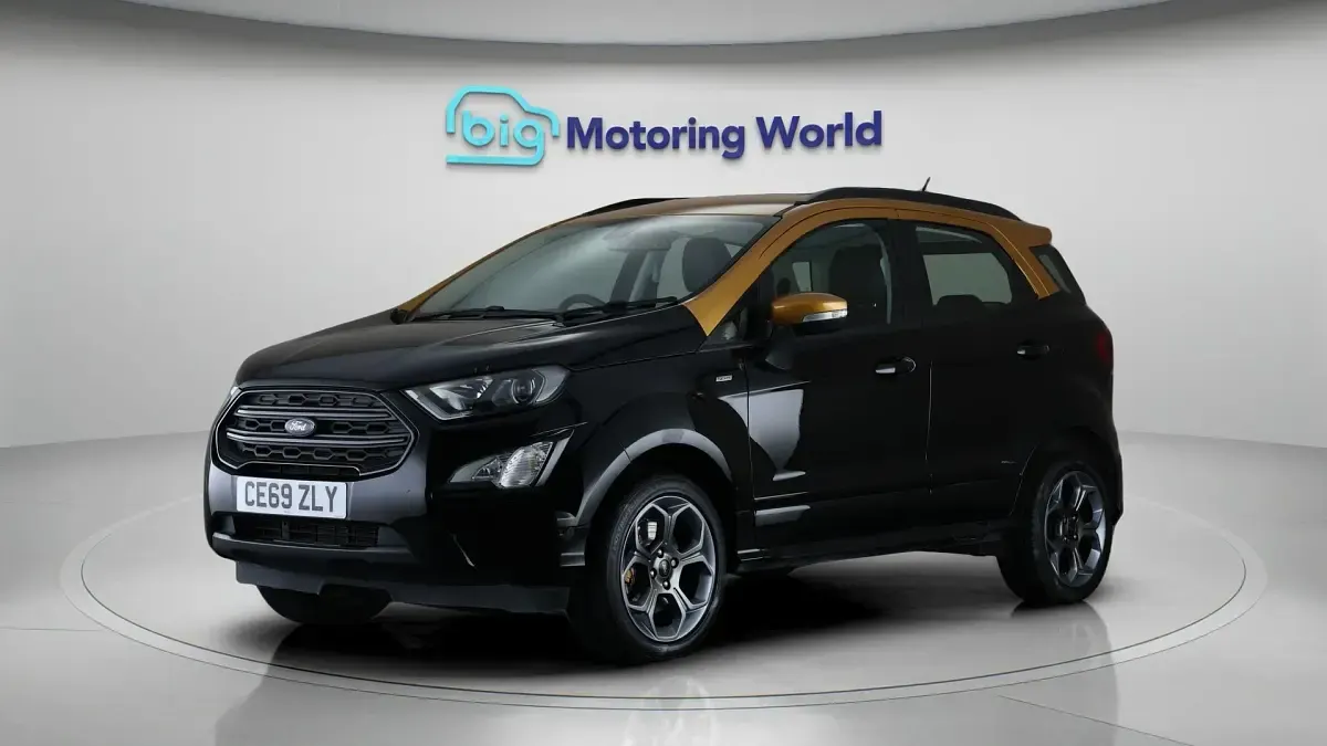 Used Ford Ecosport ST-Line 125 HP (91 kW) 2019 Black SUV