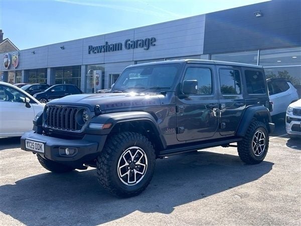 Grey New 2025 Jeep Wrangler Rubicon SUV | £55,995 (Fair price) - Image 1/1