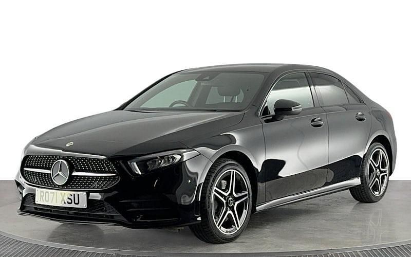Black Used 2021 Mercedes A250 Executive Sedan | £18,540 (Good price) - Image 1/4