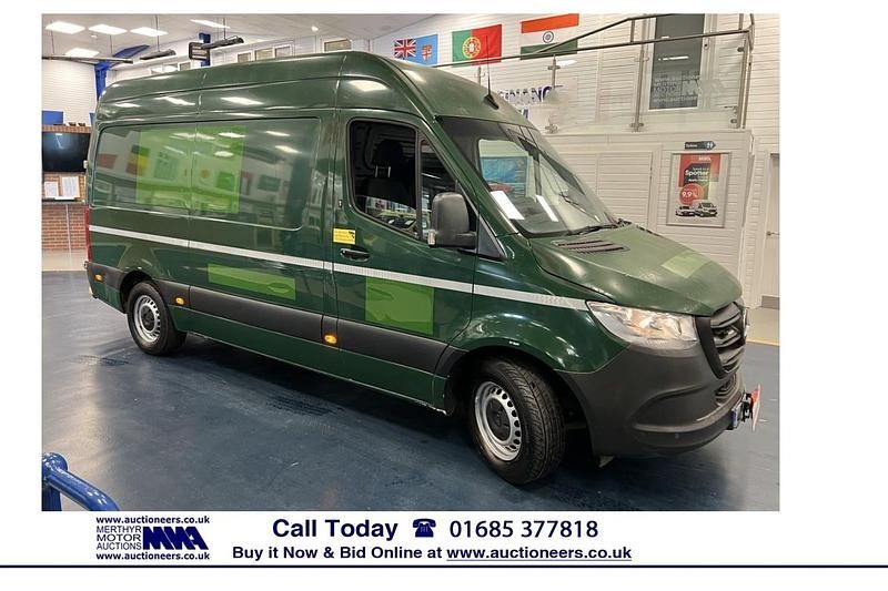 Begagnad Mercedes Sprinter 163 HK (119 kW) 2019 Vit Van