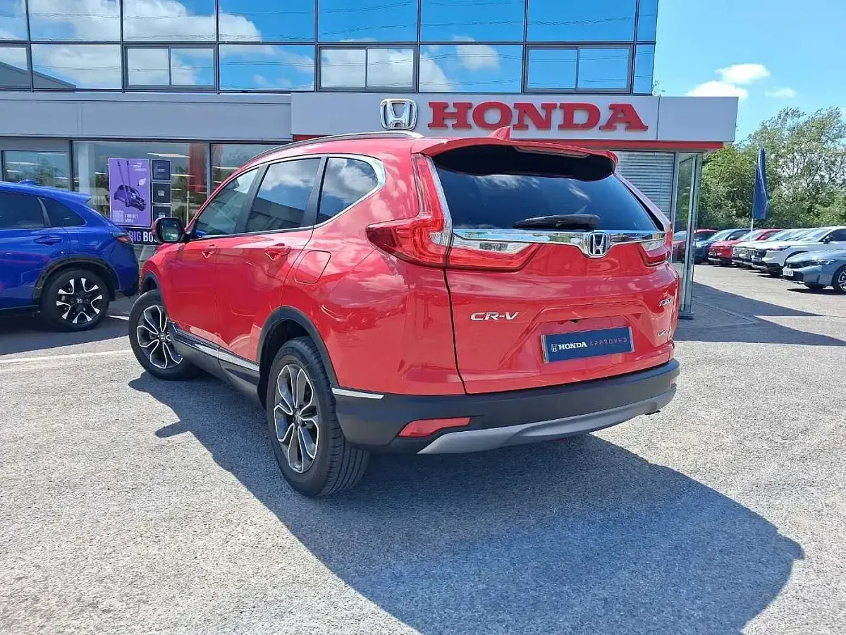 Used Honda CR-V Hybrid 184 HP (135 kW) 2021 Red SUV