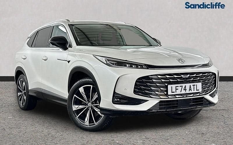 Solid white pearl Used 2024 MG HS Trophy SUV | £19,901 (Expensive) - Image 1/4