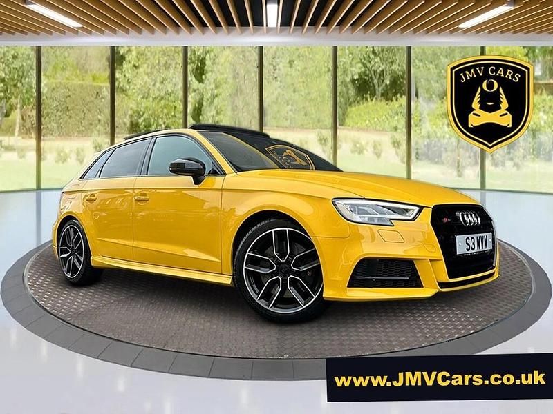 Yellow Used 2016 Audi S3 Sportback S-Line Hatchback | £19,975 (Fair price) - Image 1/2
