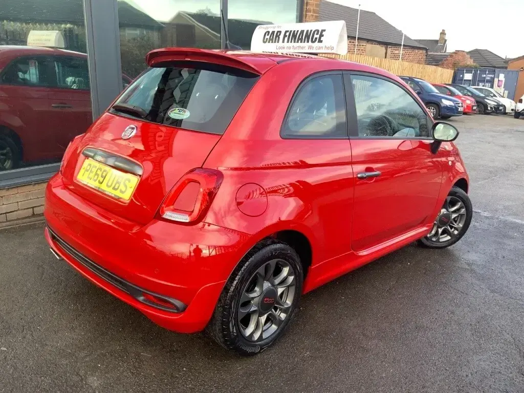 Used Fiat 500 Sport 69 HP (50 kW) 2019 Red Hatchback