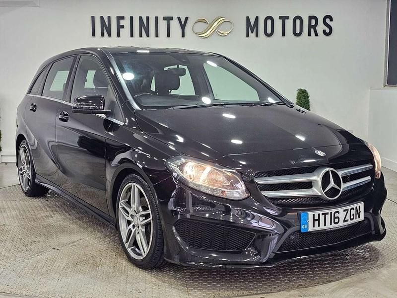 Used Mercedes B200 AMG line 2016 Black MPV
