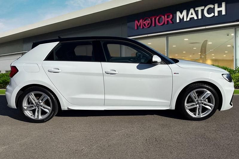 Used Audi A1 Sportback S-Line 2019 White Hatchback