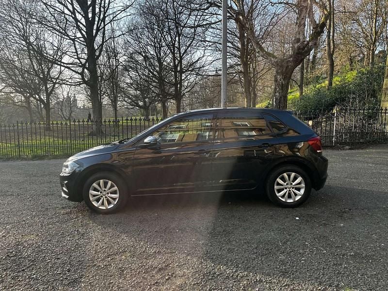Used VW Polo SE 95 HP (69 kW) 2018 Black Hatchback
