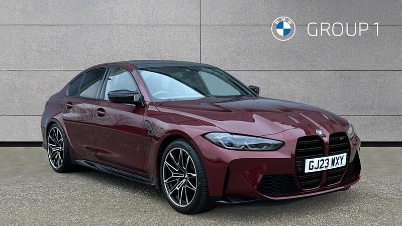 Red Used 2023 BMW M3 Competition Edition Sedan | £65,950 (Super price) - Image 1/4