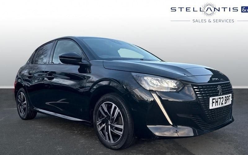 Black Used 2023 Peugeot 208 Allure+ Hatchback | £11,970 (Good price) - Image 1/4