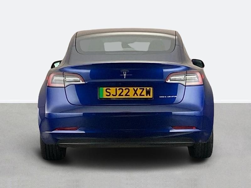 Used Tesla Model 3 Long Range AWD 366 kW (498 HP) 2022 Blue Sedan