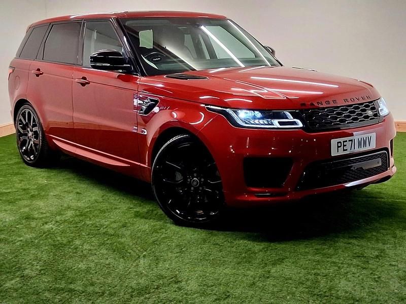 Red Used 2021 Land Rover Range Rover Sport HSE Dynamic SUV | £37,990 (Good price) - Image 1/4