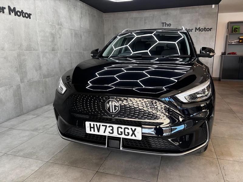 Used MG ZS Trophy Connect 114 kW (156 HP) 2023 Black SUV