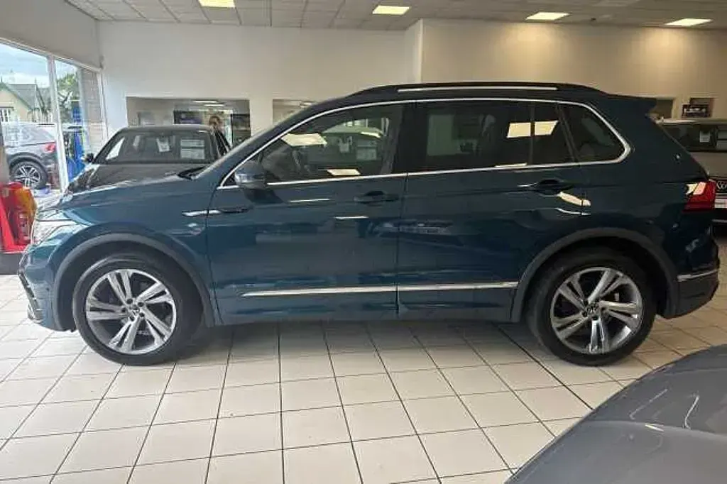 Used VW Tiguan R-line Edition 150 HP (110 kW) 2023 Blue SUV