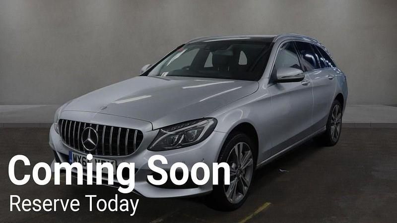 Used Mercedes C350e Premium Plus 2015 Silver Estate