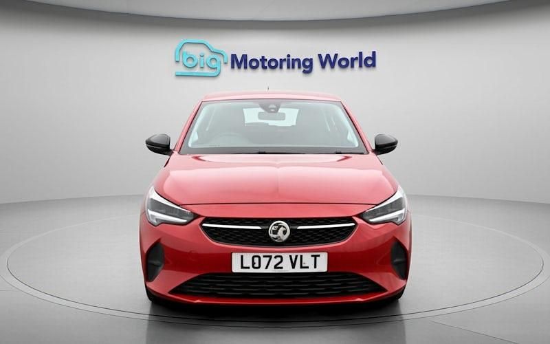 Used Vauxhall Corsa Design Edition 75 HP (55 kW) 2022 Red Hatchback