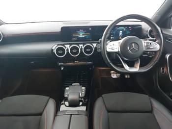 Used Mercedes A180 AMG line 136 HP (100 kW) 2021 White Sedan