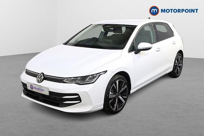 New VW Golf VIII Match 116 HP (85 kW) 2025 White Hatchback