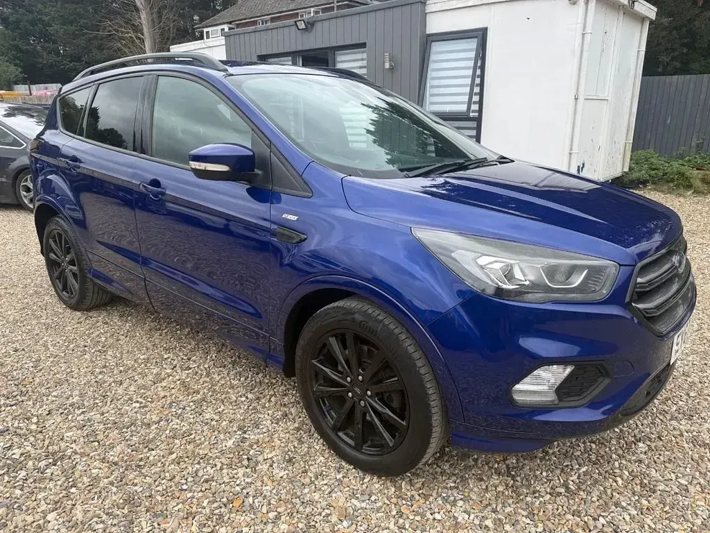 Used Ford Kuga ST-Line 120 HP (88 kW) 2017 Blue SUV