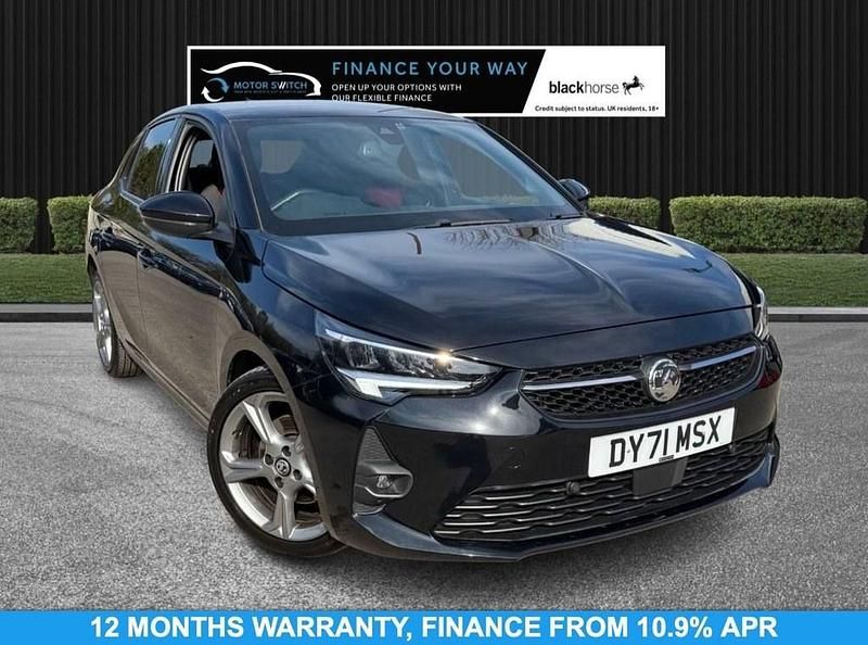 Black Used 2021 Vauxhall Corsa SRi Hatchback | £11,995 (Fair price) - Image 1/3