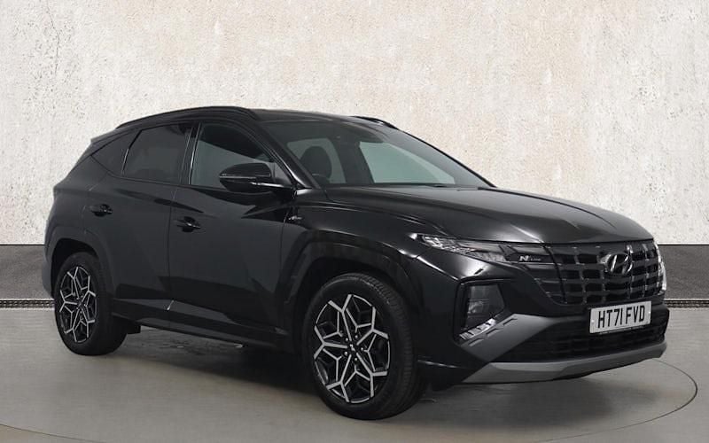 Black Used 2022 Hyundai Tucson N Line SUV | £20,766 (Good price) - Image 1/4