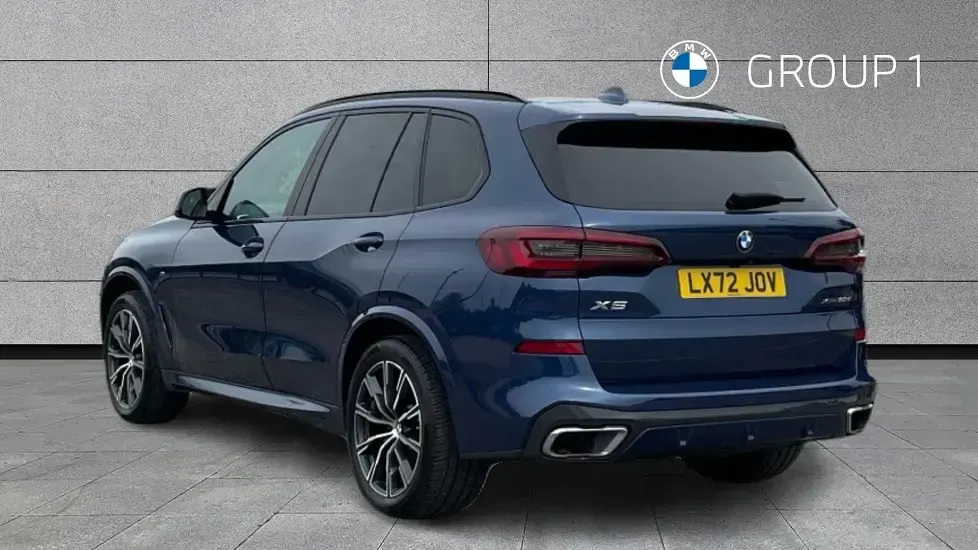 Used BMW X5 M Sport 286 HP (210 kW) 2022 Blue SUV