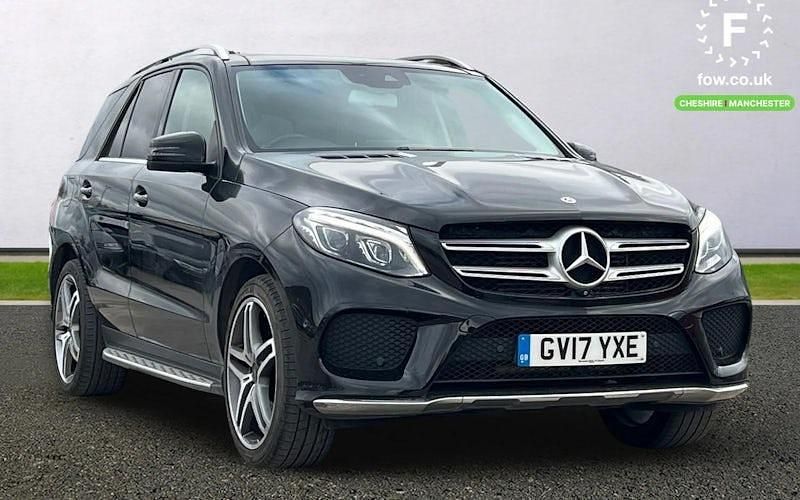 Used Mercedes GLE250 AMG Line Premium 204 HP (150 kW) 2017 Black Estate