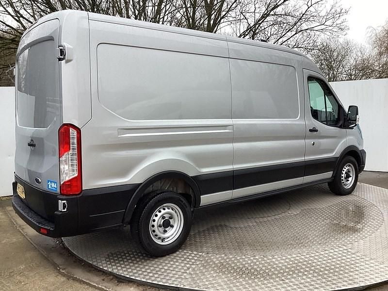 Used Ford Transit 130 HP (95 kW) 2023 Moondust silver (metallic colour)