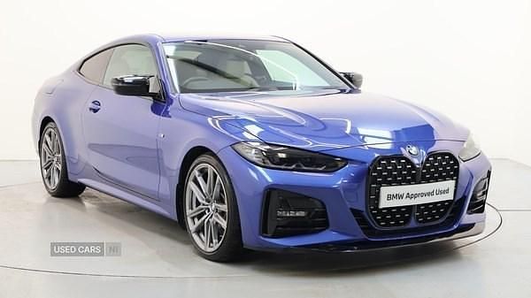 Blue Used 2021 BMW 430 M Sport Coupe | £27,950 (Fair price) - Image 1/4