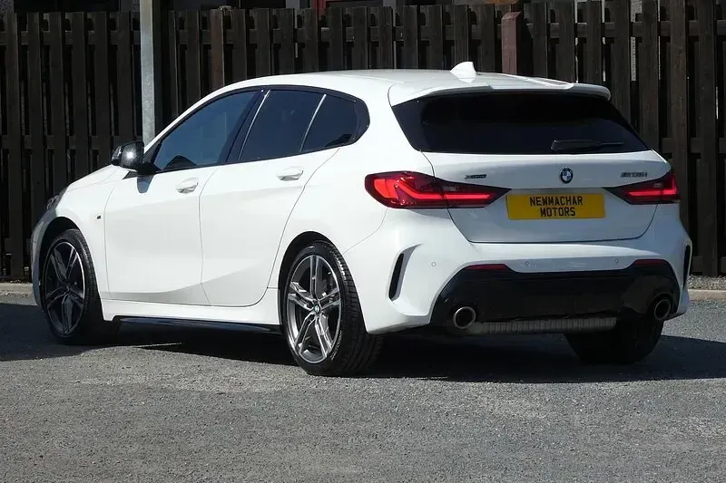 Used BMW M135 Comfort Edition 301 HP (221 kW) 2020 White Hatchback
