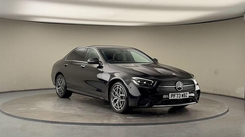 Used Mercedes E400 AMG line 330 HP (242 kW) 2023 Obsidian black Sedan