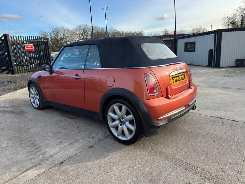 Used Mini Cooper Cabriolet 113 HP (83 kW) 2006 Orange Cabriolet