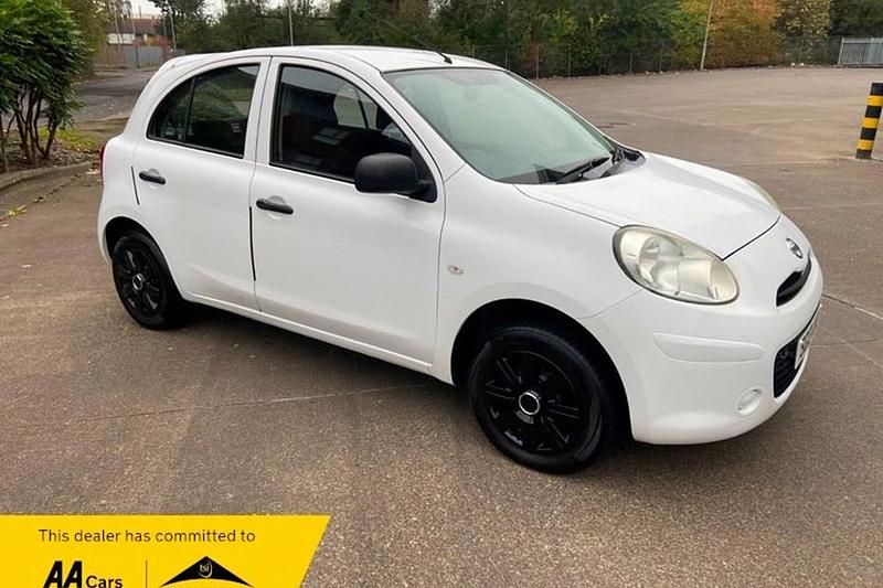 White Used 2013 Nissan Micra Visia Hatchback | £3,250 (Good price) - Image 1/1