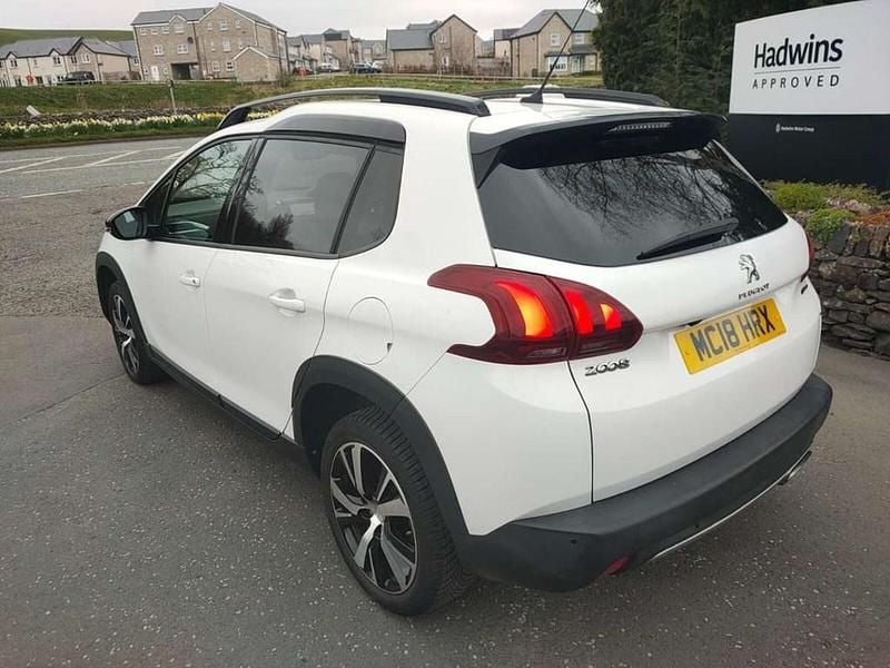 Begagnad Peugeot 2008 GT-line 101 HK (74 kW) 2018 Vit SUV