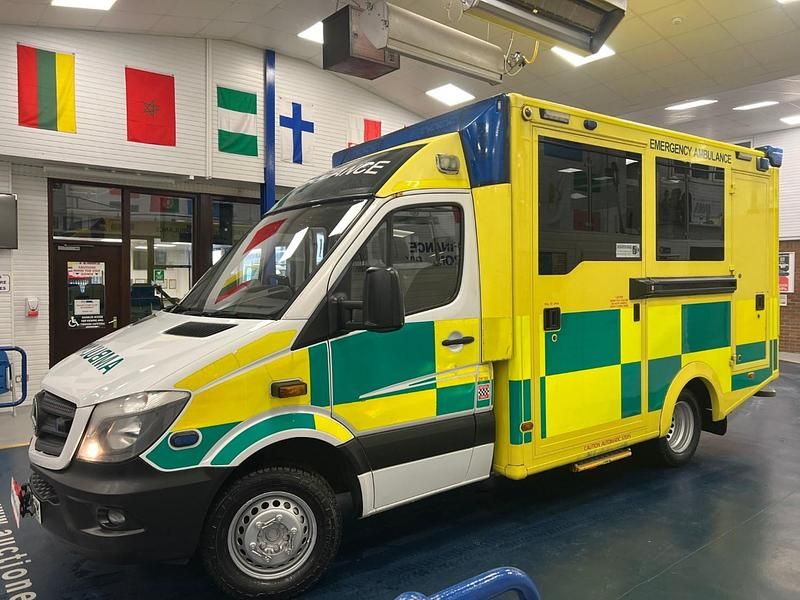 Used Mercedes Sprinter 190 HP (139 kW) 2015 Yellow Van