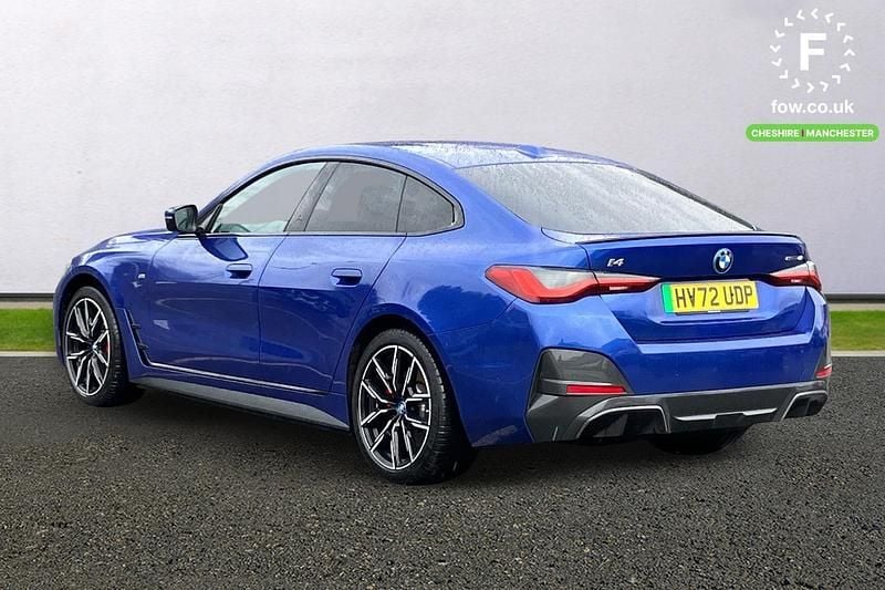 Used BMW i4 M Sport 250 kW (340 HP) 2022 Blue Sedan