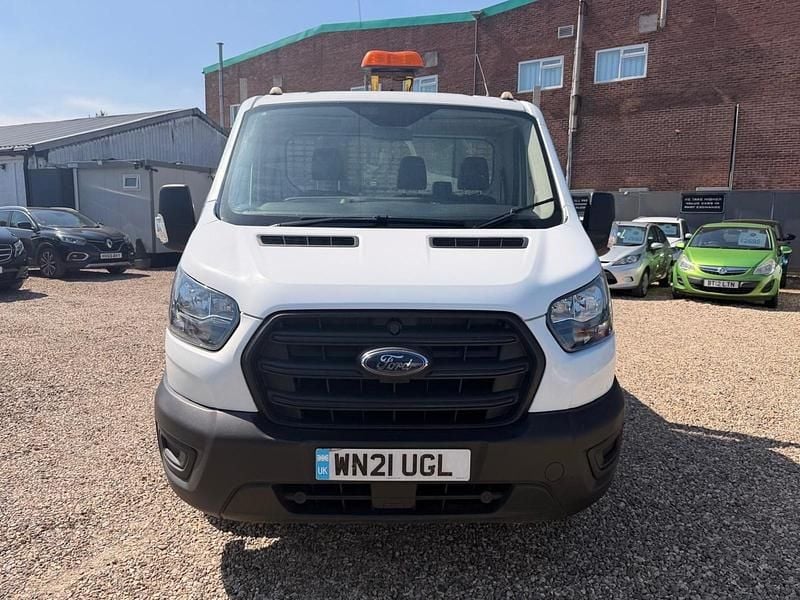 Used Ford Transit 130 HP (95 kW) 2021 White Cabriolet