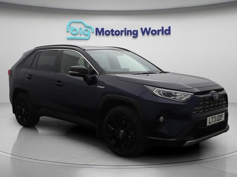 Blue Used 2021 Toyota RAV4 SUV | £24,800 (Good price) - Image 1/4